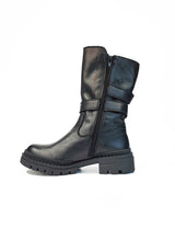 Biker boot medium high
