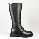 Biker high boots