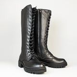 Biker high boots