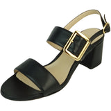 Nappa Sandal White & Camel