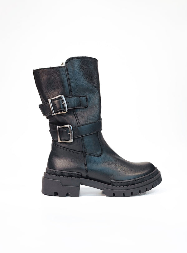 Biker boot medium high