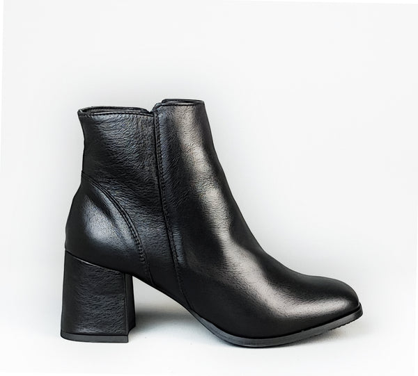 Ankle boots smooth calfskin
